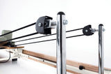Poleas y cuerdas del reformer de pilates Liveness PTX-500